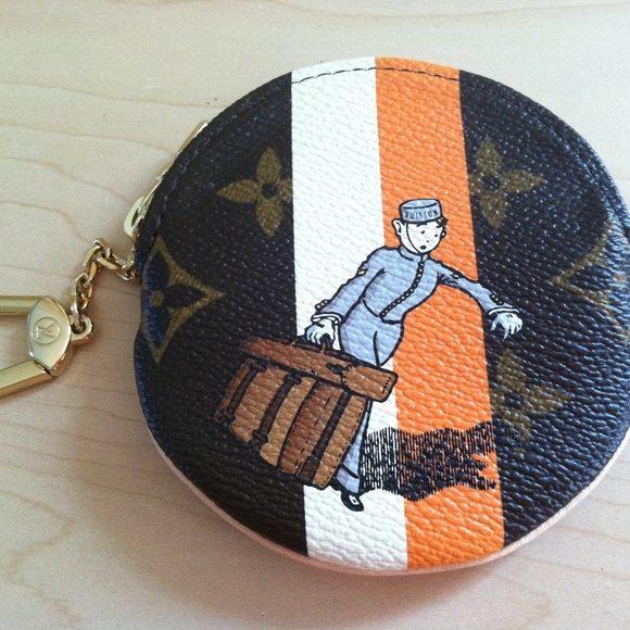 NWT Louis Vuitton Monogram Groom Round Coin Purse - Picture 3 of 5